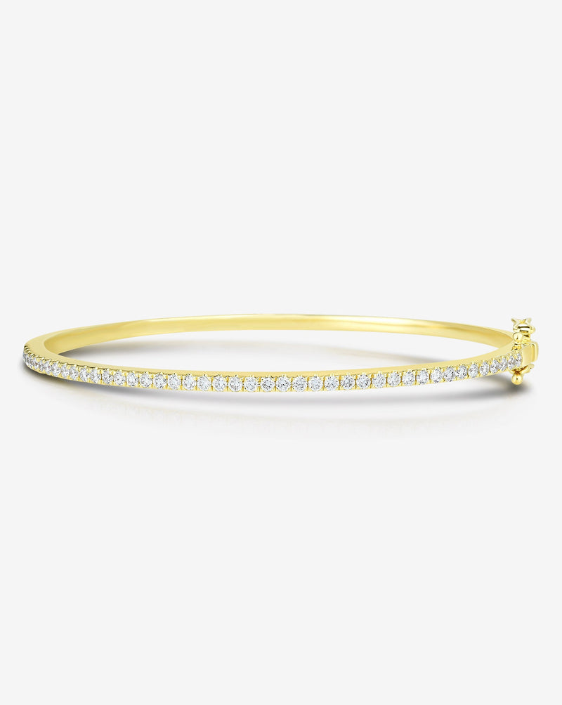 Ring Concierge Bracelets 14k Yellow Gold / 16 cm Classic Diamond Bangle