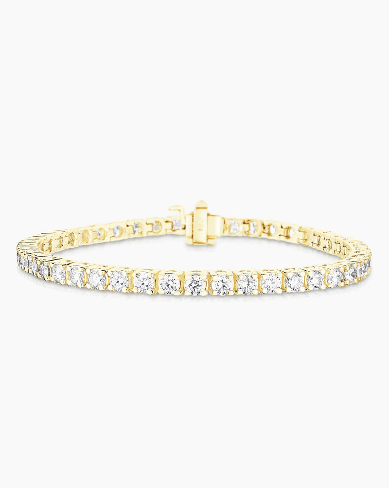 Ring Concierge Bracelets 14k Yellow Gold / 6.5" / 2 Carat Total Weight Classic Diamond Tennis Bracelet