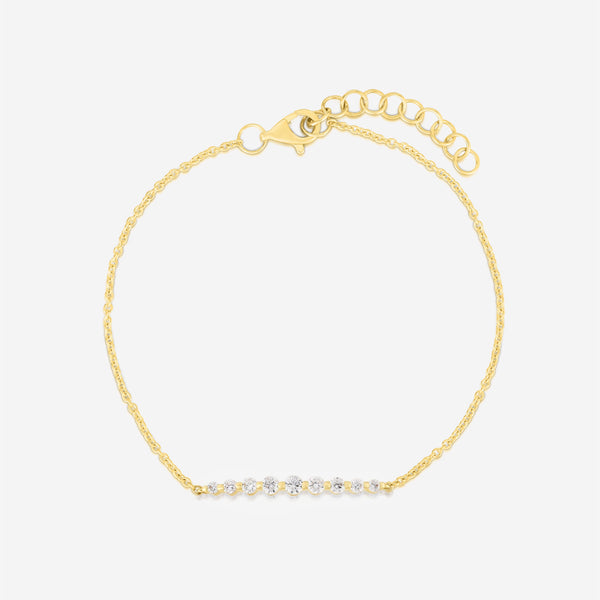 Shop Sunny Diamond Bracelet Online | CaratLane US