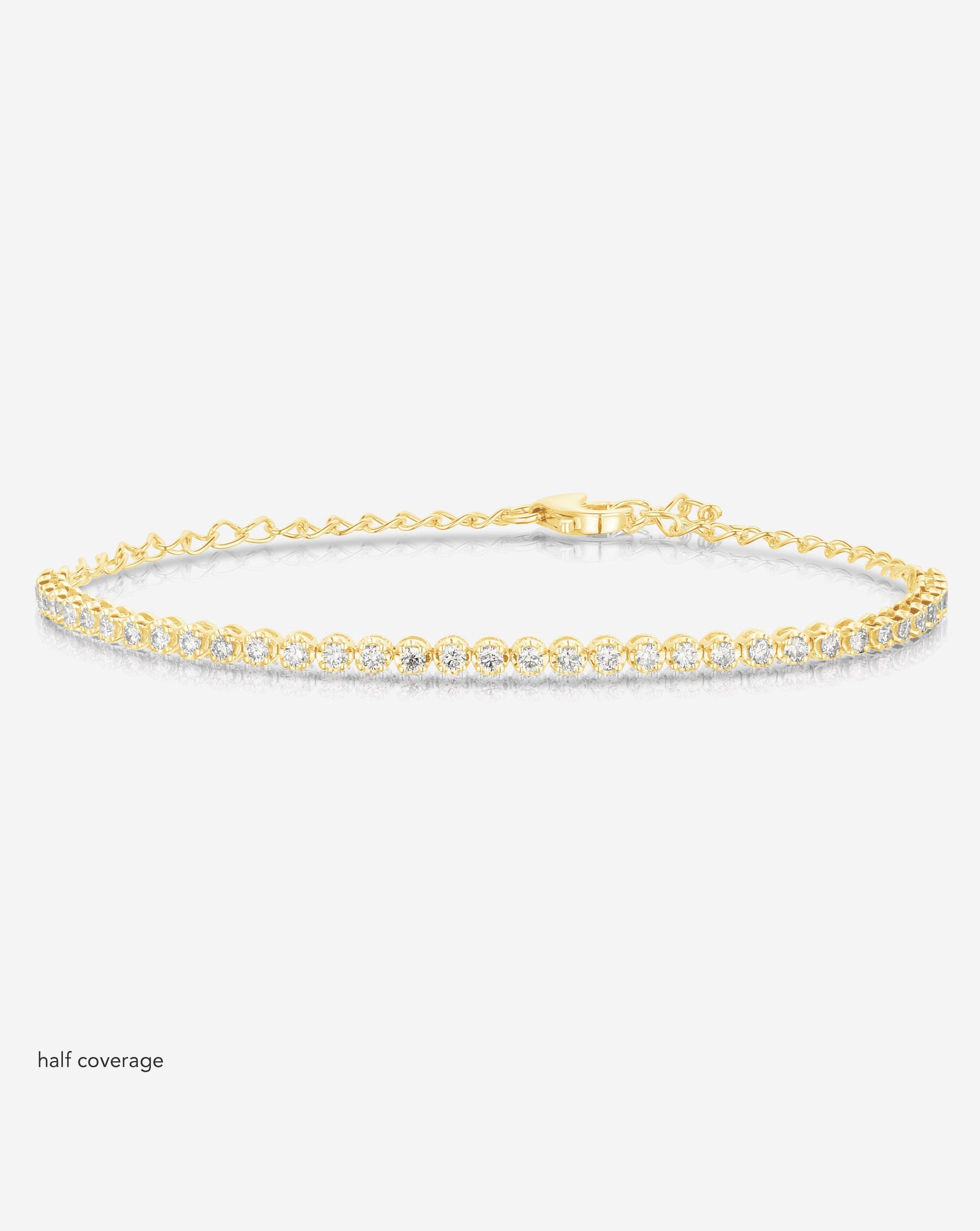 Purchases Knoted diamond tennis bracelet