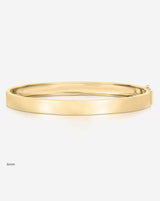 Open Wrap Gold Bangle – Ring Concierge