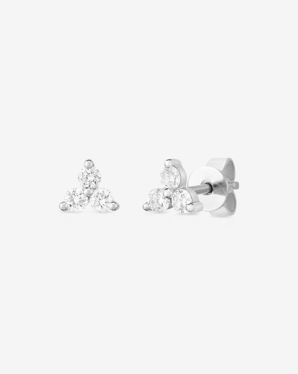 Ring Concierge Earrings Diamond Trio Studs