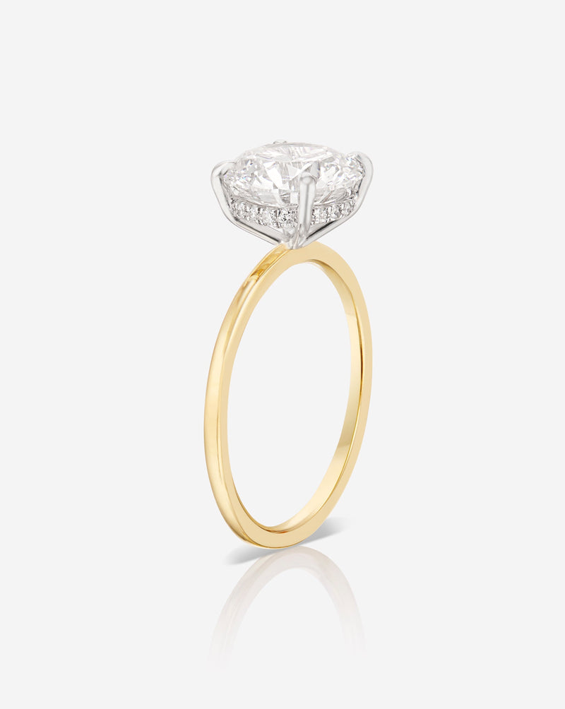 Ring Concierge Lab Grown Engagement Rings 2.20 ct. Round Lab Diamond Ring