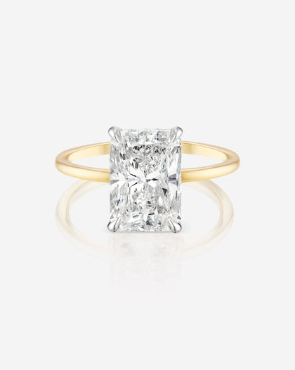 Ring Concierge Lab Grown Engagement Rings 3.53 ct. Radiant Lab Diamond Ring