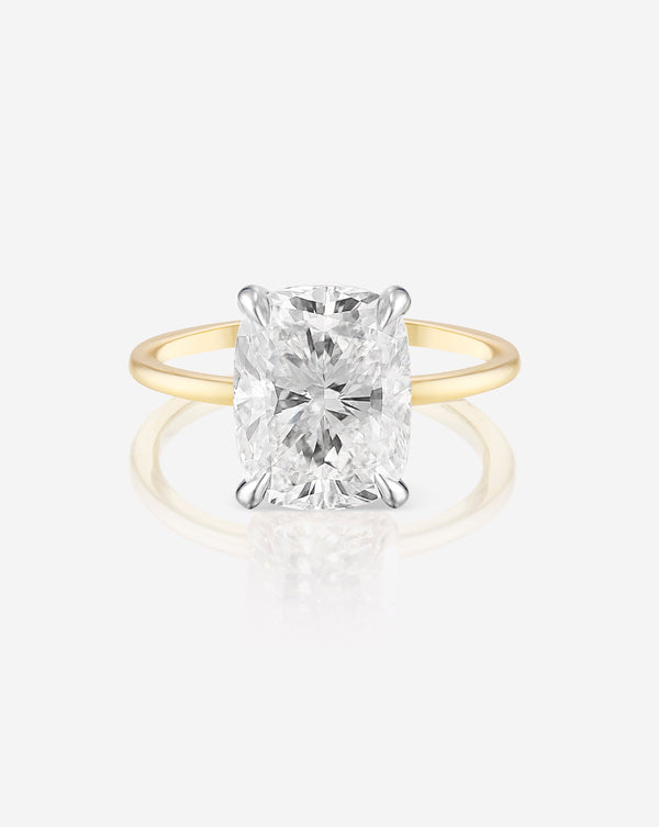 Ring Concierge Lab Grown Engagement Rings 4.03 Cushion Lab Diamond Ring