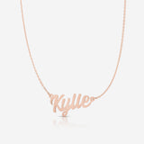 Script name online necklace