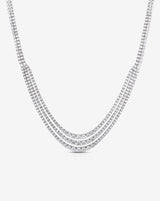 Graduated Diamond Tennis Necklace – Ring Concierge