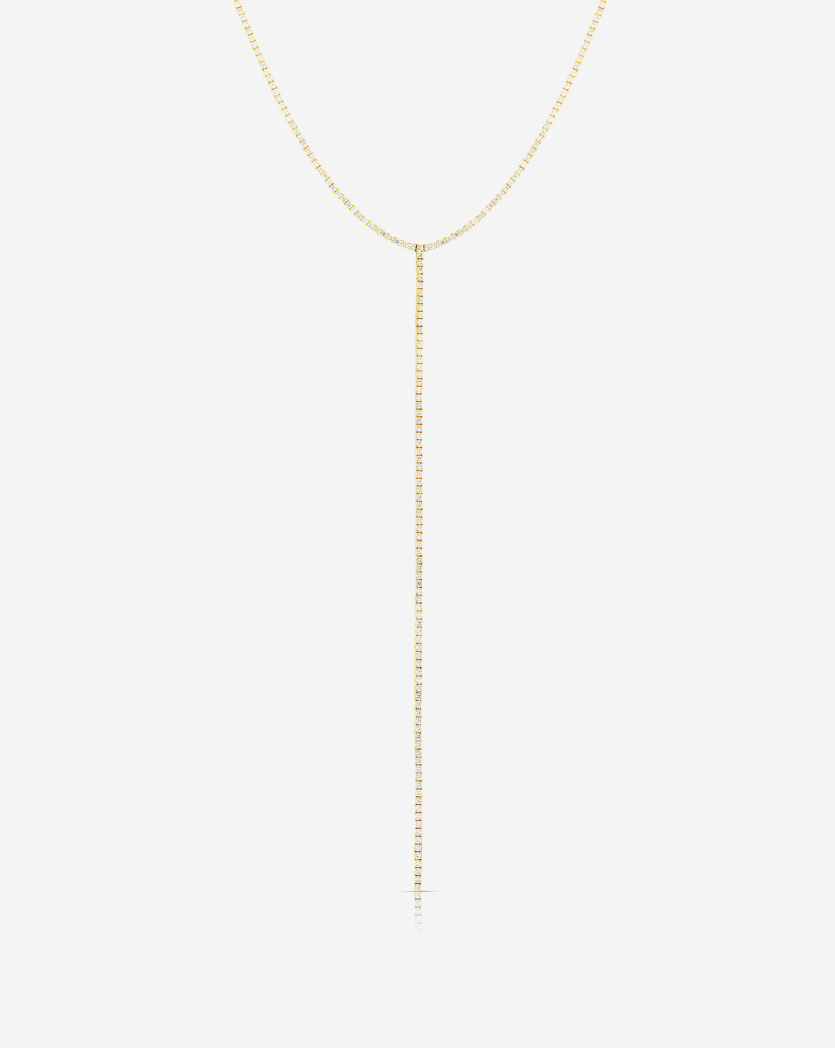 Ring Concierge Necklaces 14k Yellow Gold Diamond Lariat Necklace
