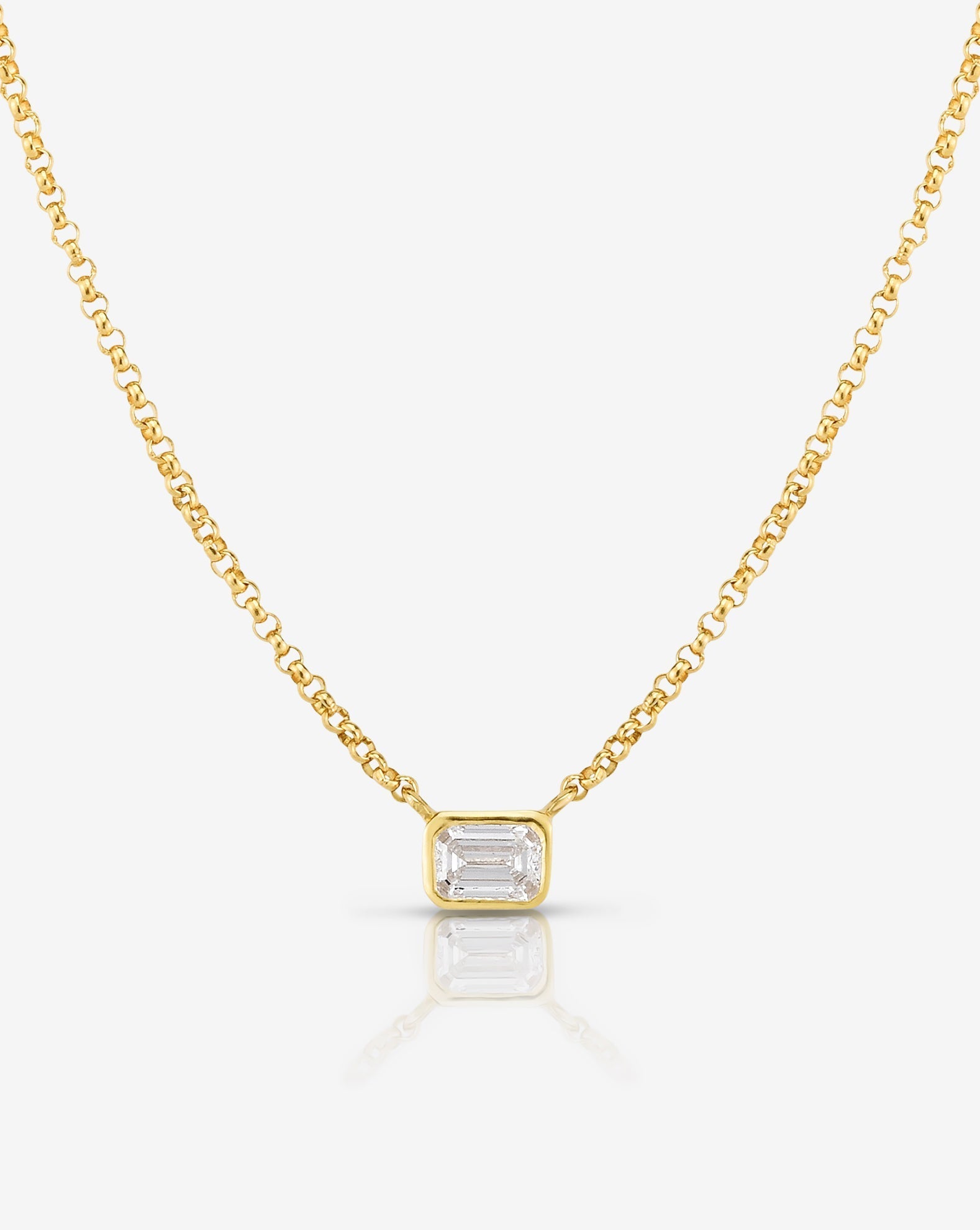Mixed Shapes Diamond Pendant Necklace – Ring Concierge