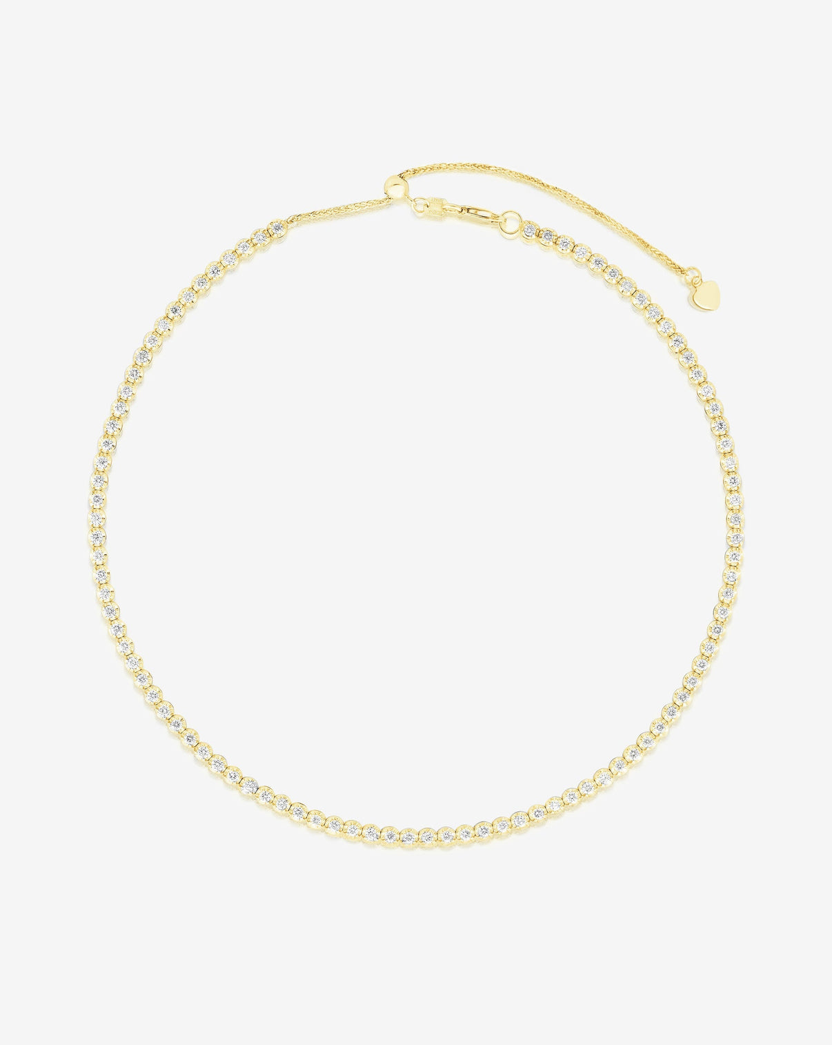 Ring Concierge 14k Yellow Gold Multiway Tennis Necklace + Double Wrap Bracelet - 2.5 carat 14k yellow gold
