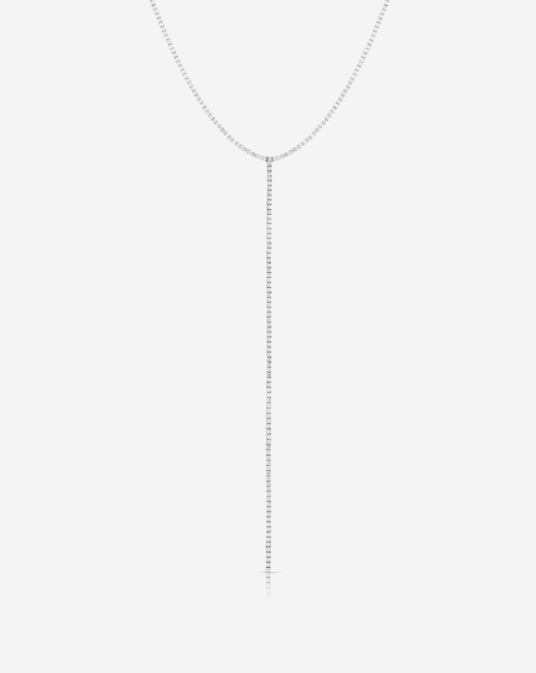 Ring Concierge Necklaces Diamond Lariat Necklace - 14K WG