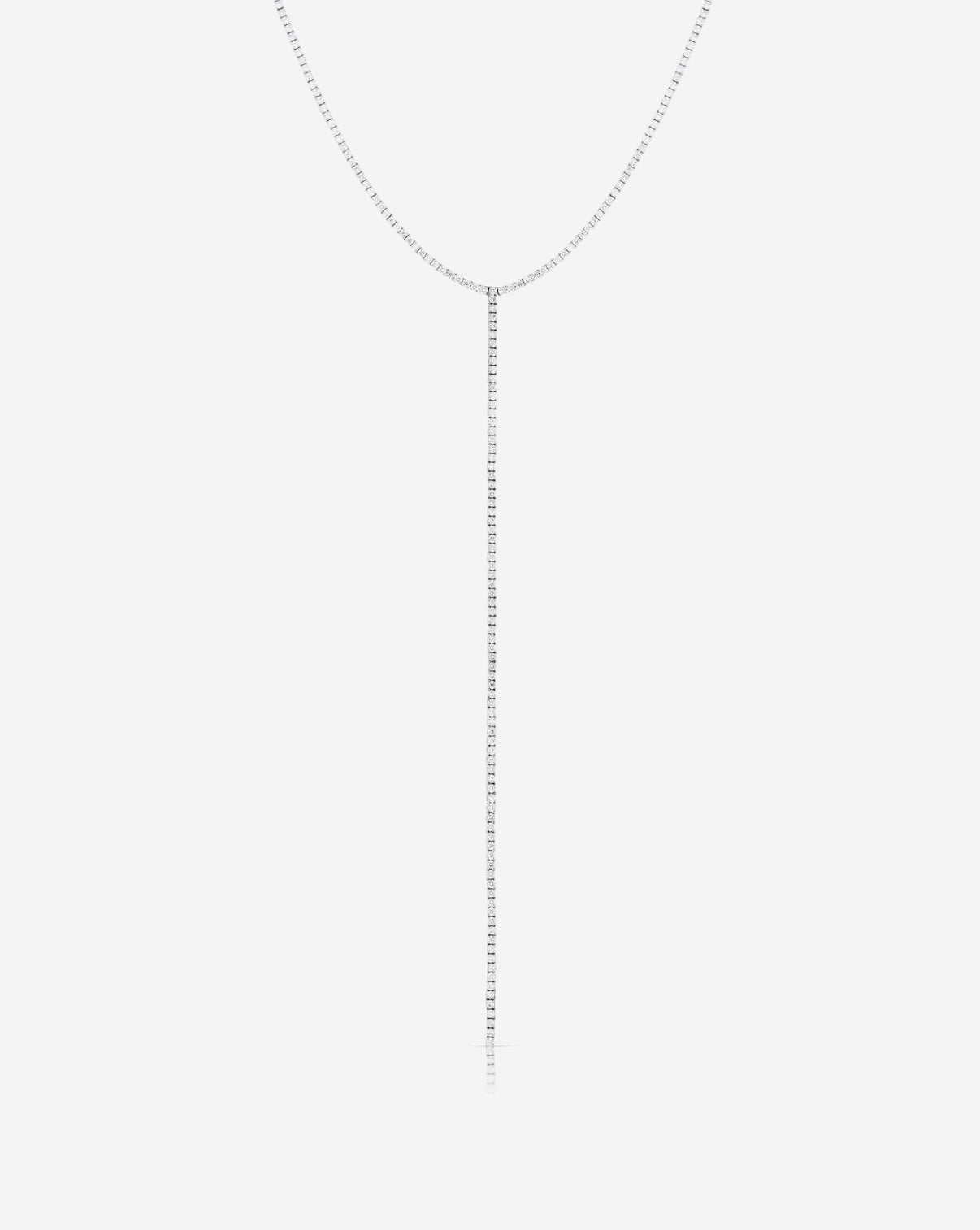 Ring Concierge Necklaces Diamond Lariat Necklace - 14K WG