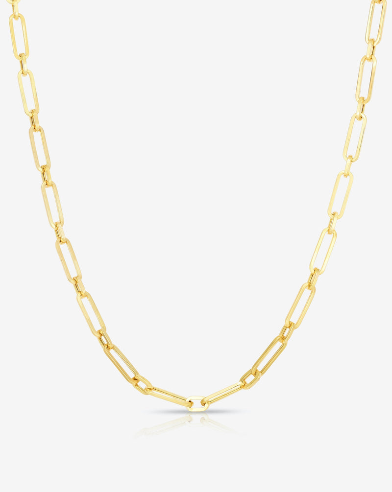 Ring Concierge Necklaces Long Link Chain Necklace - zoom in