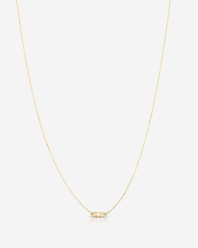 Ring Concierge Necklaces Personalized Multi-Name Necklace in 14K Yellow Gold