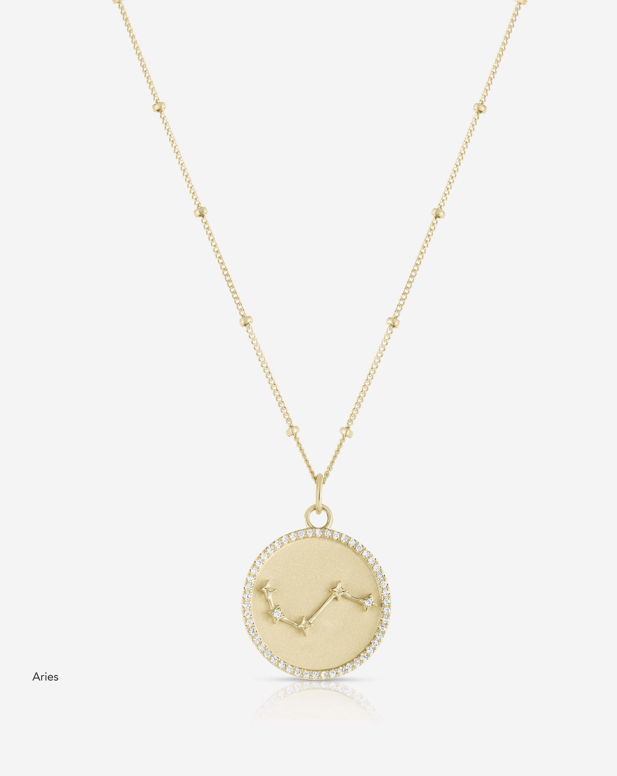Ring Concierge Necklaces Zodiac Constellation Necklace Aries