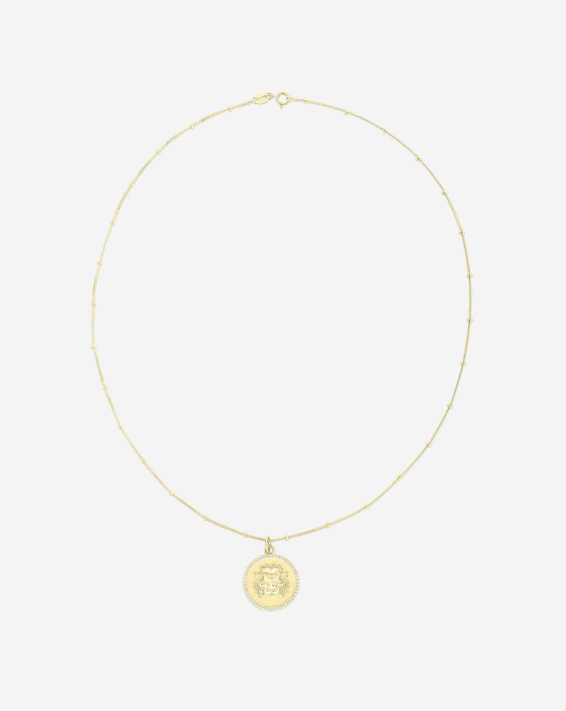 Ring Concierge Necklaces Zodiac Medallion Necklace