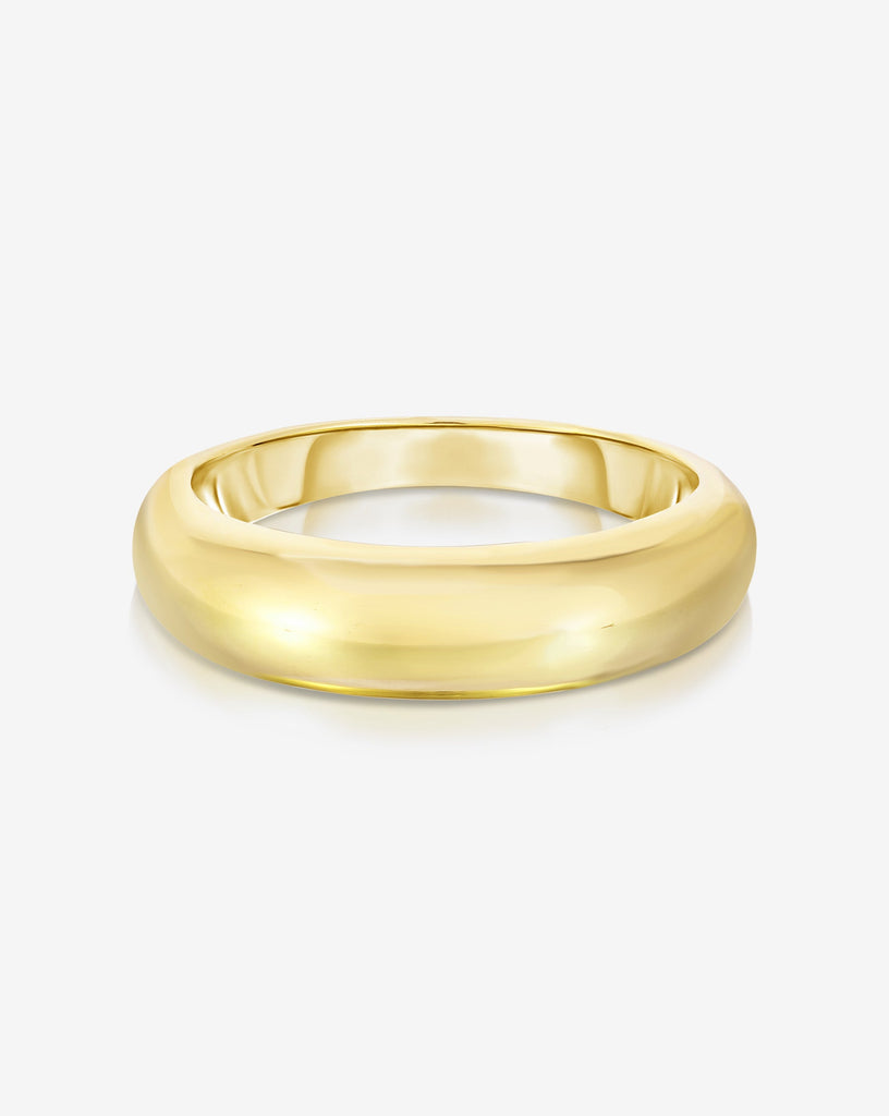14K Solid Gold Sun Ring, Minimalist Ring, Stackable Rings For Women