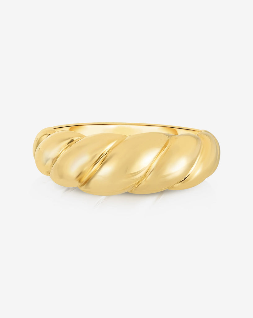 Golden Spiral Engagement Ring with a Fancy Green Diamond – ARTEMER