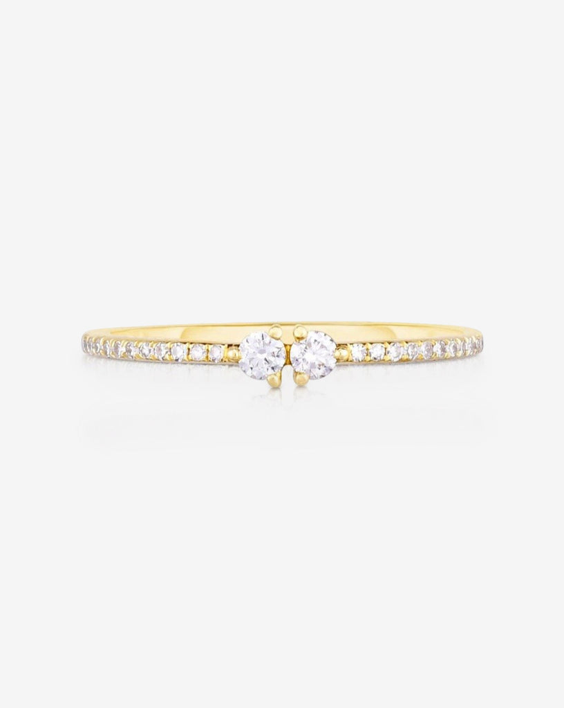 Paloma's Graffiti Love Ring in Yellow Gold, Small, Size: 5