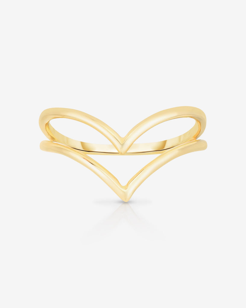 Diamond Accented V-Shaped Ring Guard – Concierge Jewelry Diamond, Bridal &  Repair