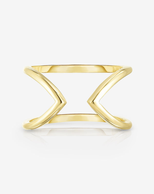 Ring Concierge Rings 14k Yellow Gold / 6 Open Geometric Ring