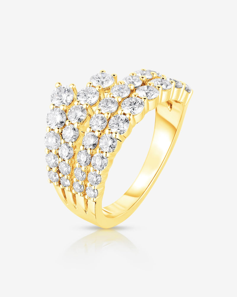 Ring Concierge Rings Fanned Diamond Statement Ring