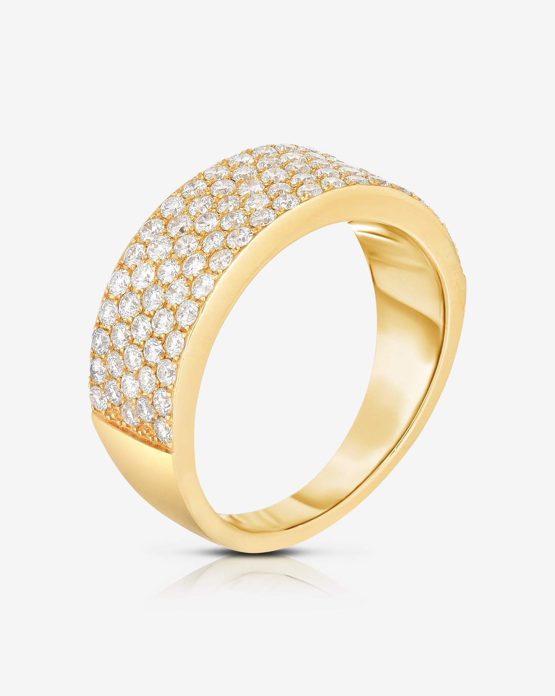 Numbering♥ #3413 Pave Stackable Ring /追跡付 Pave Stackable Ring #3413 by Numbering – The Modu Shop