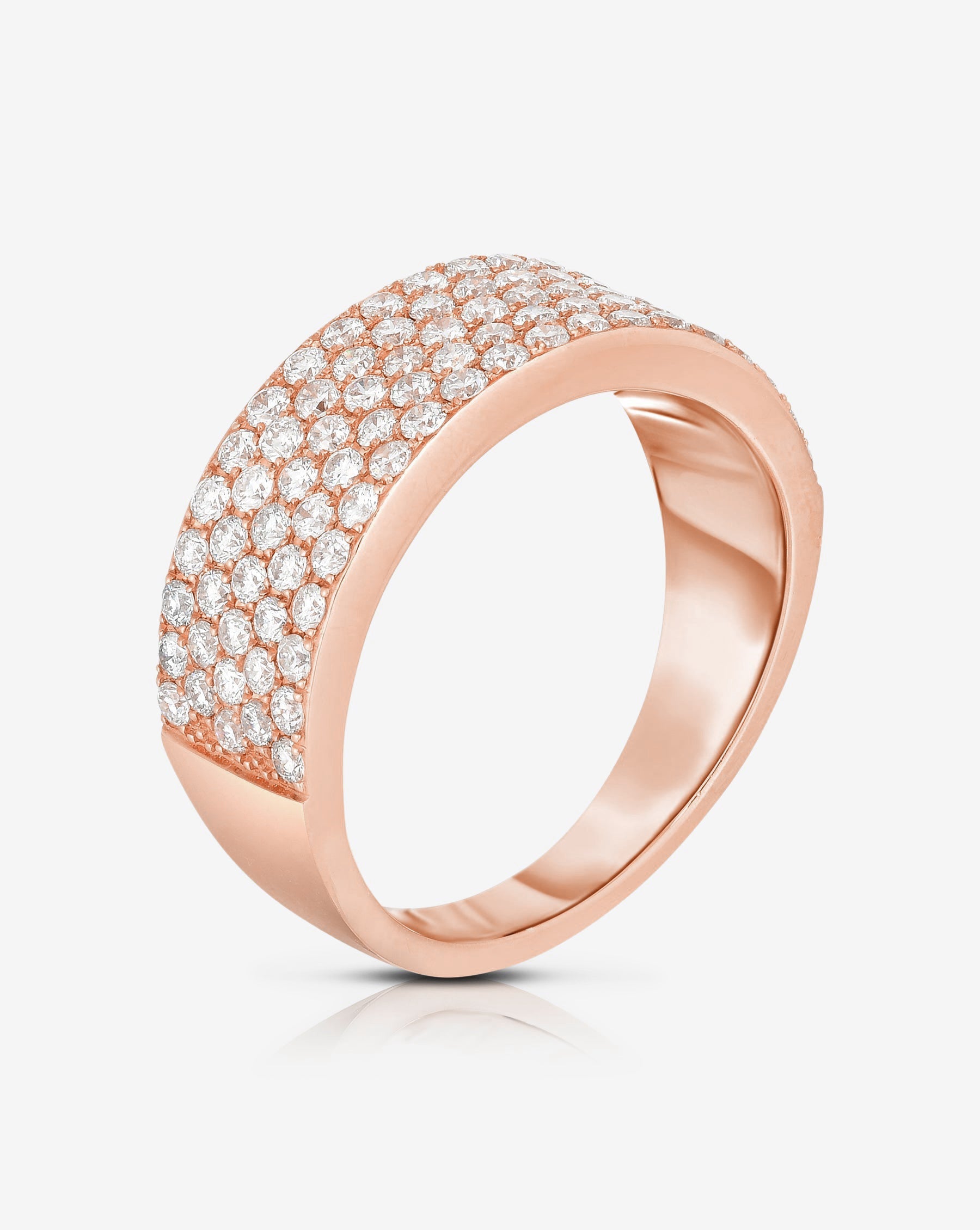 指輪・リング Pave Stackable Ring #3413 Pave Stackable Ring #3413 by Numbering – The Modu Shop