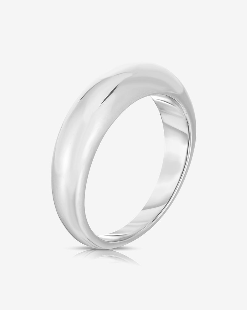Ring Concierge Rings Gold Cloud Ring 14k white gold side view
