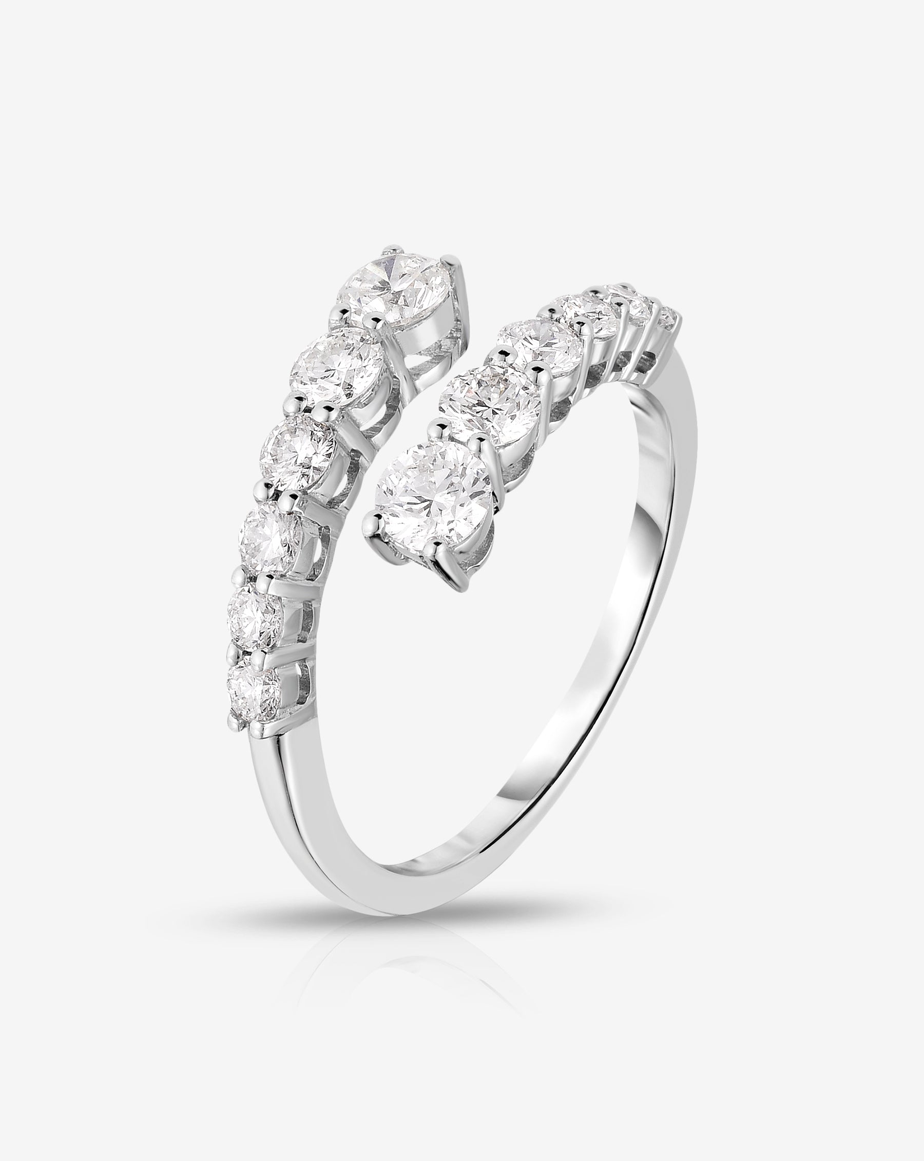 Graduated Diamond Wrap Ring Ring Concierge