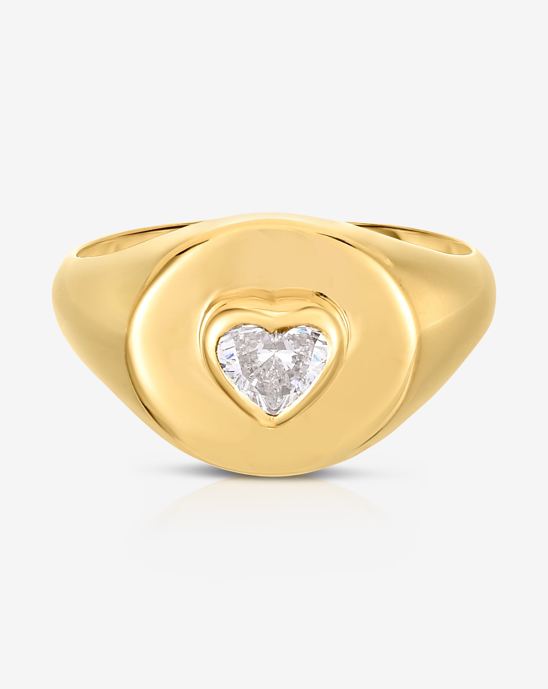 Diamond Signet Pinky Ring – Ring Concierge